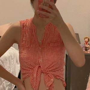 Gingham top